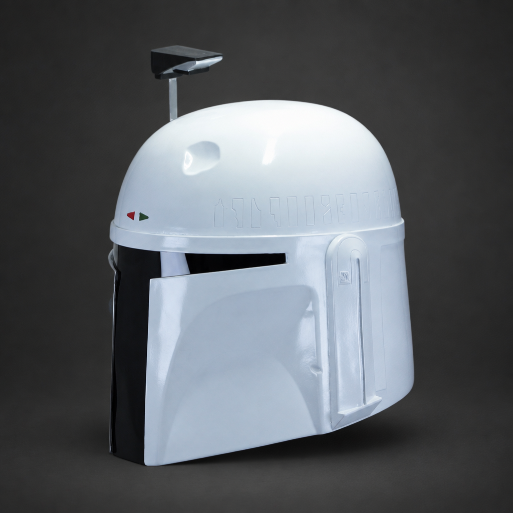 White Boba Fett - Helmet