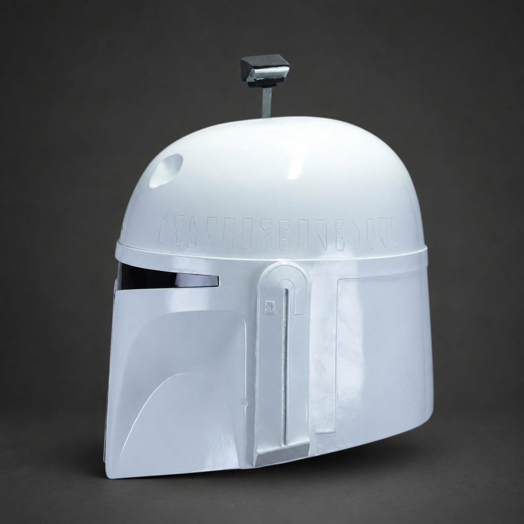 White Boba Fett - Helmet