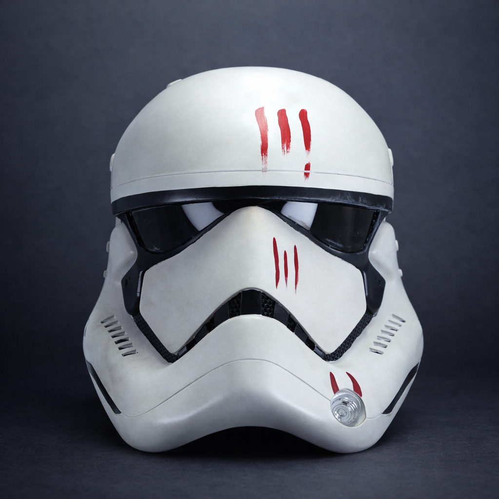 First Order Stormtrooper Finn FN-2187 Bloody helmet