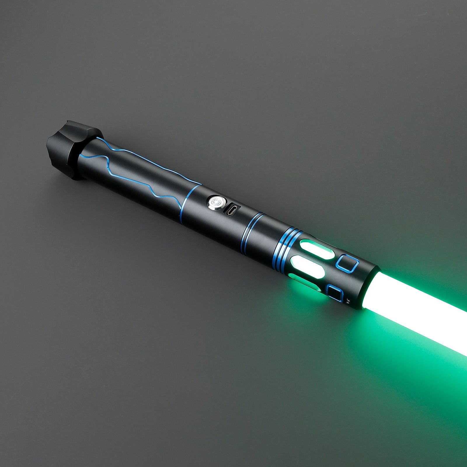 Power Battle Baselit-RGB V3 / 36’’ (92cm) (Standard) / Blue Giocattoli