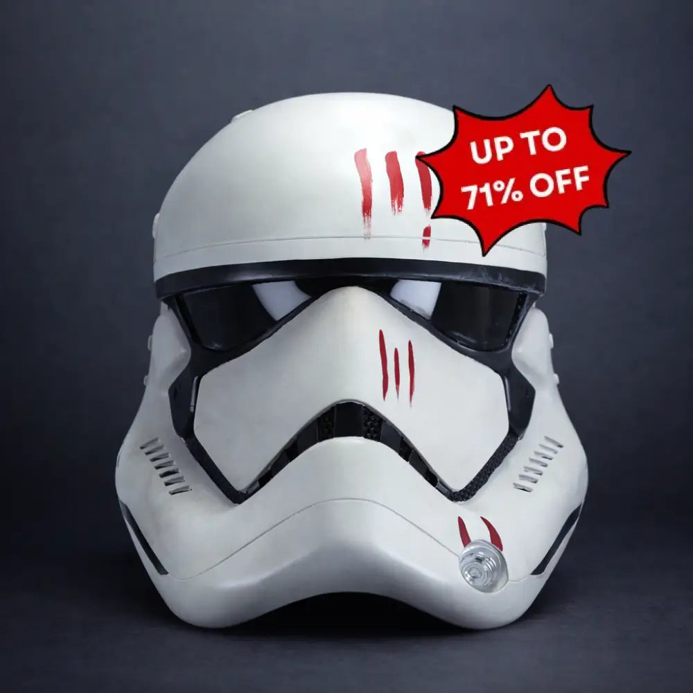 First Order Stormtrooper Finn FN-2187 Bloody helmet