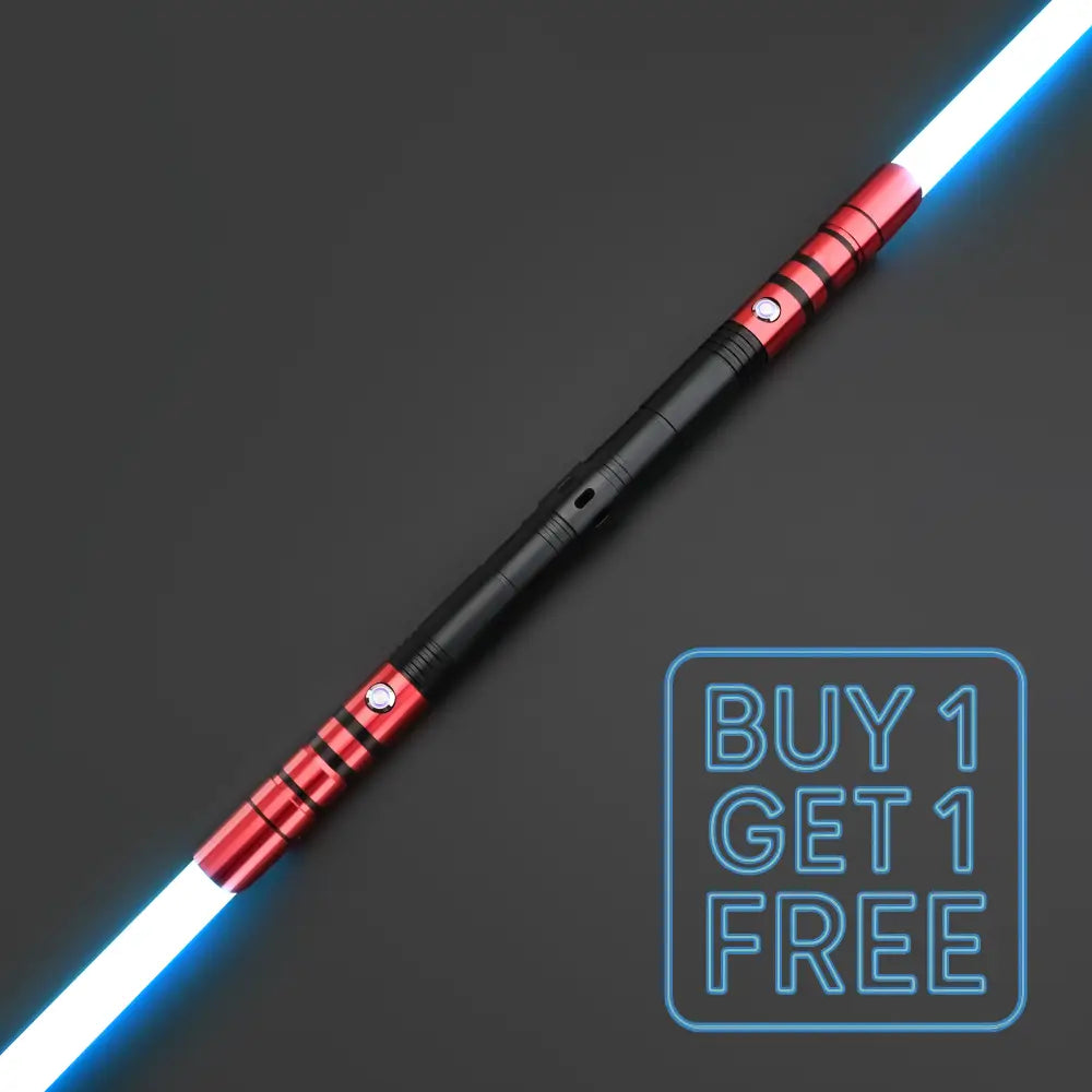 Helix Saber Baselit-RGB V3 / 36’’ (92cm) (Standard) / Double-Bladed Staff Red (Coupler Included) Giocattoli
