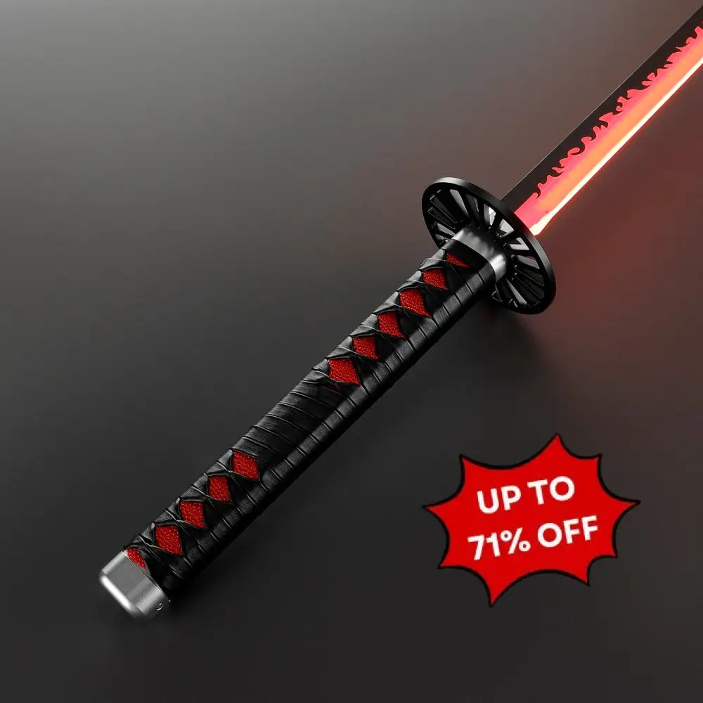Hinokami Katana (Tanjiro inspired) - Neopixel-Ultimate V3 / 32’’ (80cm) (Standard) - Giocattoli
