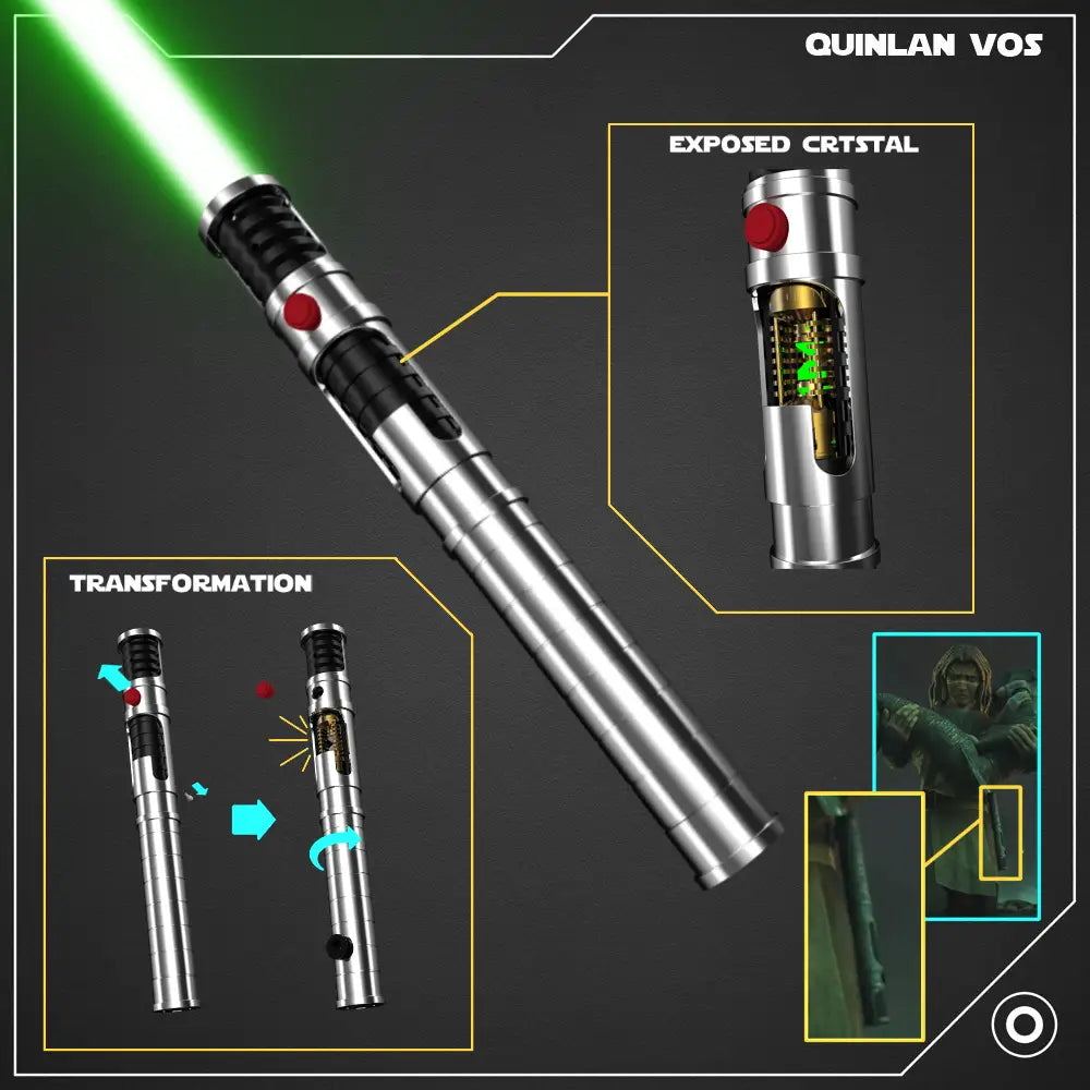 Spinning Crystal Saber (Q.V. Inspired) Giocattoli