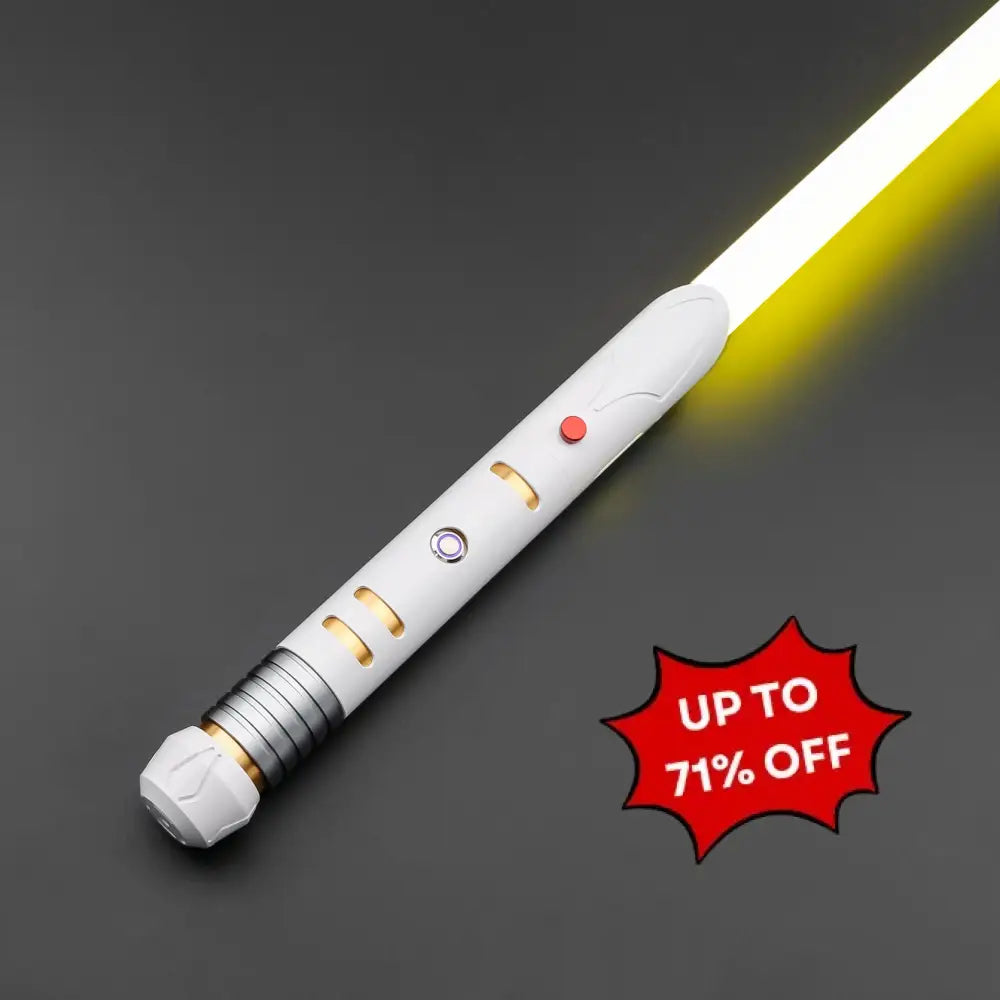Temple Guard SE Saber Baselit-RGB V3 / 36’’ (92cm) (Standard) / White Giocattoli